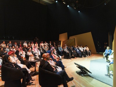 Engaged audience attending a live NGSC 2025 session on innovation and gaming trends