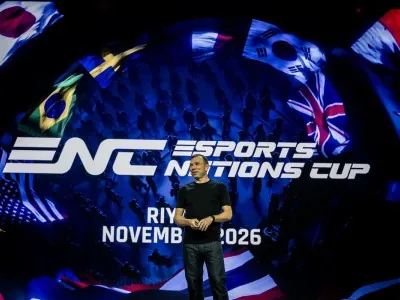 Esports Nations Cup branding revealed at NGSC, scheduled for Riyadh 2026.
